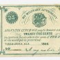 Tuscaloosa, Alabama, Augustin Lynch 25 Cents, 1866