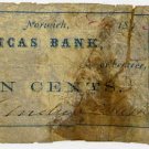 Norwich, Connecticut, Andrew & Nash, 10 Cents, 1862