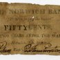 Norwich, Connecticut, 50 Cents, 1815
