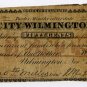 Wilmington, City of Wilmington, 50 Cents, Nov 1, 1862
