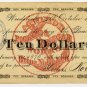 Illinois, Woodstock, Heinz, Noble & Co., $10, October 1, 1875