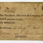 Henderson, Bank of Henderson, $1, Aug 4, 1818