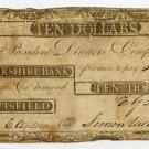 Pittsfield, Berkshire Bank, $10, Feby 5, 1807