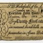 Maine, Lewiston, S.D. Wakefield & Co., 25 Cents, 1862