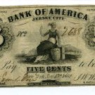 New York, NY, J.W. Winn & Co., 5 Cents, November 15, 1862