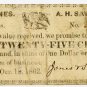 New Hampshire, Alton, Jones and Sawyer, 25 Cents, Oct 18, 1862