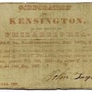 Pennsylvania, Kensington, Corporation of Kensington, $3, May 9, 1837