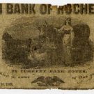 New York, Rochester, Oyster Bay, A.C. Worden 5 Cents, November 10, 1862