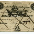 New Jersey, Perth Amboy, Commercial Bank, $3, May 12, 1823