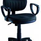 Fabric Upholstered Computer Office Task Chair Casters