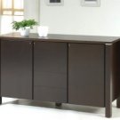 Contemporary Wood Buffet Cabinet Sideboard Dining Room