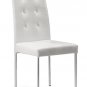 Modern Tufted Dining Side Leather Parsons Chairs Set