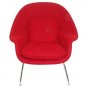 Eero Saarinen Knoll Era Mid Century Womb Chair Ottoman