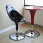 Modern High Back ABS Plastic Swivel Bar Stool Barstool