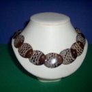 Necklace Hand Carved Painted Fishes - TBM-GSN-003