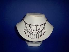 Garnet  & Hematite Necklace - TBM-SCNC-003