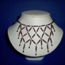 Violet Lolite Faceted Stone Necklace - TBM-GSN-007