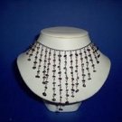 Red Garnet Gem Stone Necklace / Choker - TBM-GSN-008