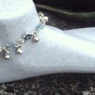 Anklet Flower Anklet W/ Silver Bells -TBM-A-006