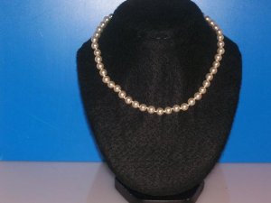 Hand Strung White Pearl Beads Choker - TBM-PBC-001