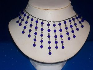 Cobalt Blue Celestial Necklace / Choker - TBM-SCNC-007
