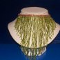 Choker Glass Lime Green Funnel Beads-TBM-BBN-010