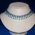 Choker Aquamarine Diamond Crystals - TBM-SCC-009