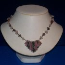 Necklace Jasper Leopard Skin Gemstone - TBM-GSN-025