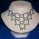 Necklace / Choker Black Onyx & Gem Stones - TBM-GSN-027