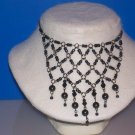 Necklace / Choker 8 mm Round Hematite  -TBM-SCNC-015