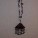 Necklace Diamond Shaped Amethyst - TBM-SCN-004