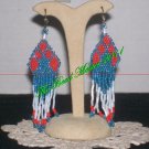 Western Design Earrings  3" Long - TBM-BE-001