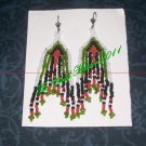 Western Design Earrings  4" Long - TBM-BE-010