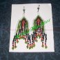 Western Design Earrings  4" Long - TBM-BE-010