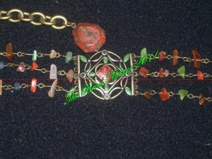 Gem Stone Crystal Chips Belt -TBM-BDB-002