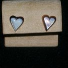 Black Mother Of Pearl Post Earrings - TBM-MOPE-007