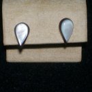 Black Mother Of Pearl Post Earrings - TBM-MOPE-006