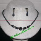 Hematite Necklace & Earring Set - TBM-NES-010