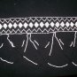 Black & White Hand Seed Beaded Belt - TBM-BDB-004