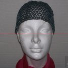 Beaded Hat  Hematite - Black --- TBM-HBP-033