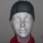 Beaded Hat  Hematite - Black --- TBM-HBP-033