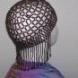 Beaded Head Piece- Dark Brown & Bronze-TBM-BHP-030