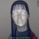 Long Hand Beaded Head Piece -Blue & Pink-TBM-BHP-040