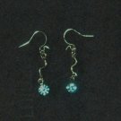 Silver Blue Earrings