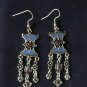 Elegant Victorian Purple Dangle Earrings