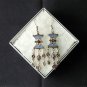 Elegant Victorian Purple Dangle Earrings