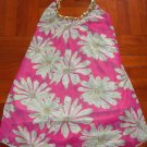 Pink Flowery Halter