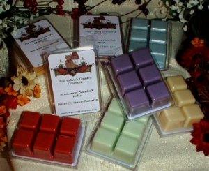 Break-away clamshell melts