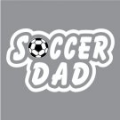 Soccer Dad Vinyl Decal window sticker
