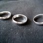 Plain Silver Rings
